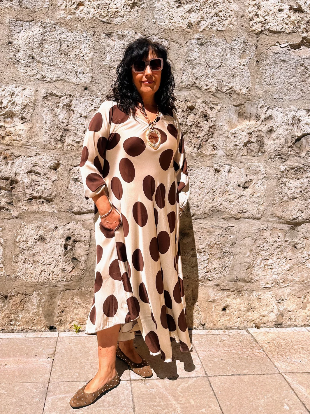 Vestido Lunares Grandes