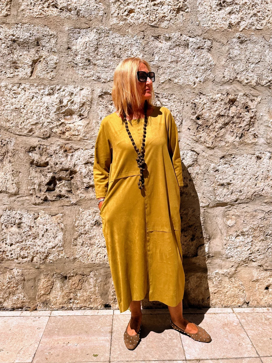 Vestido Antelina con Bolsillos - Imagen 2