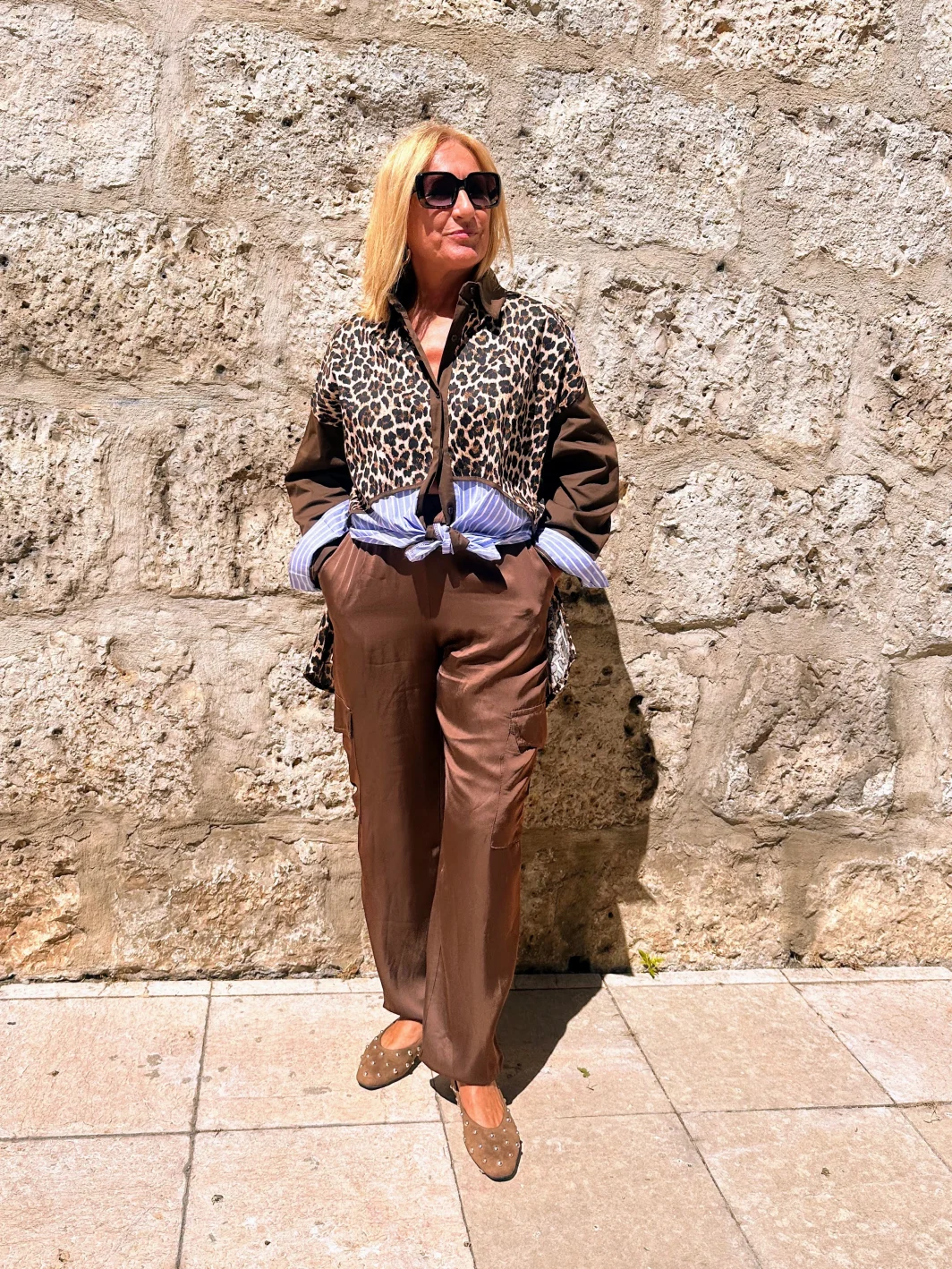 Pantalón Cargo Raso