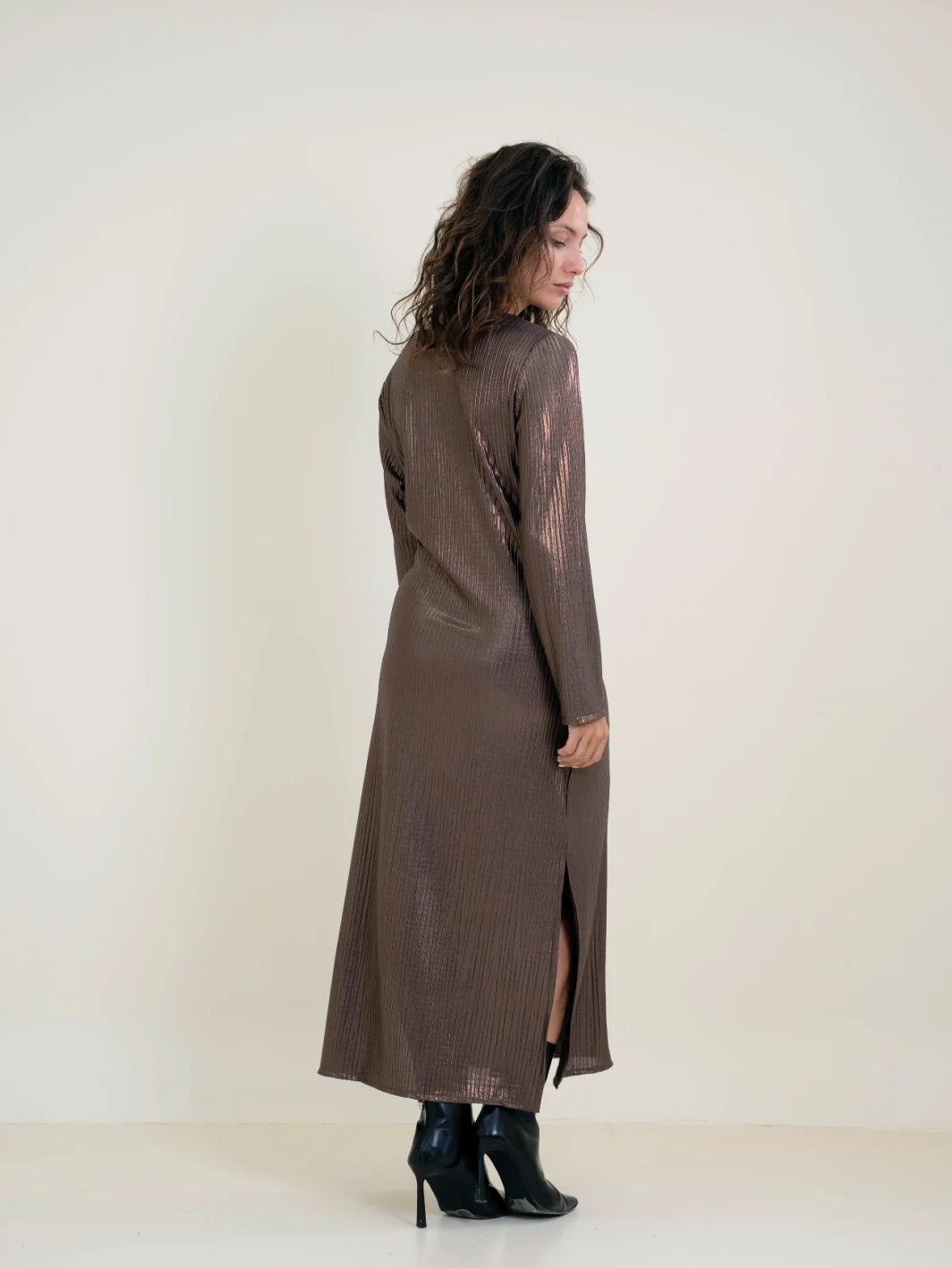 Vestido Nudo Oro - Imagen 2