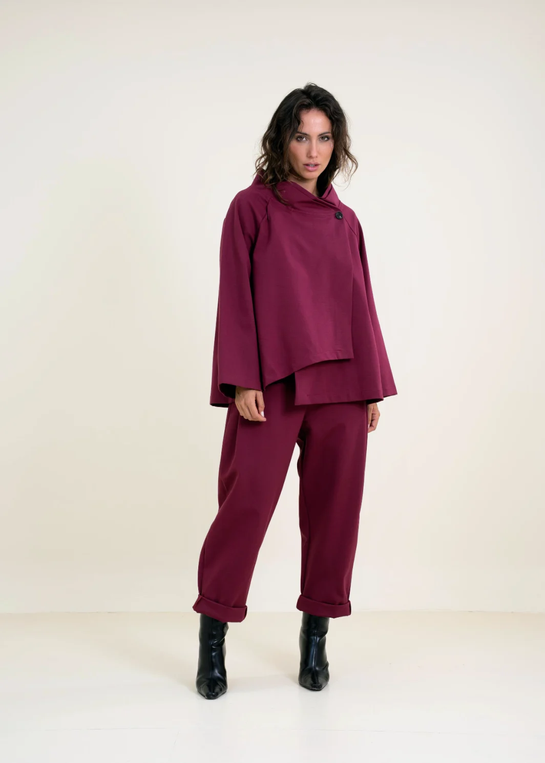 Pantalón Burdeos