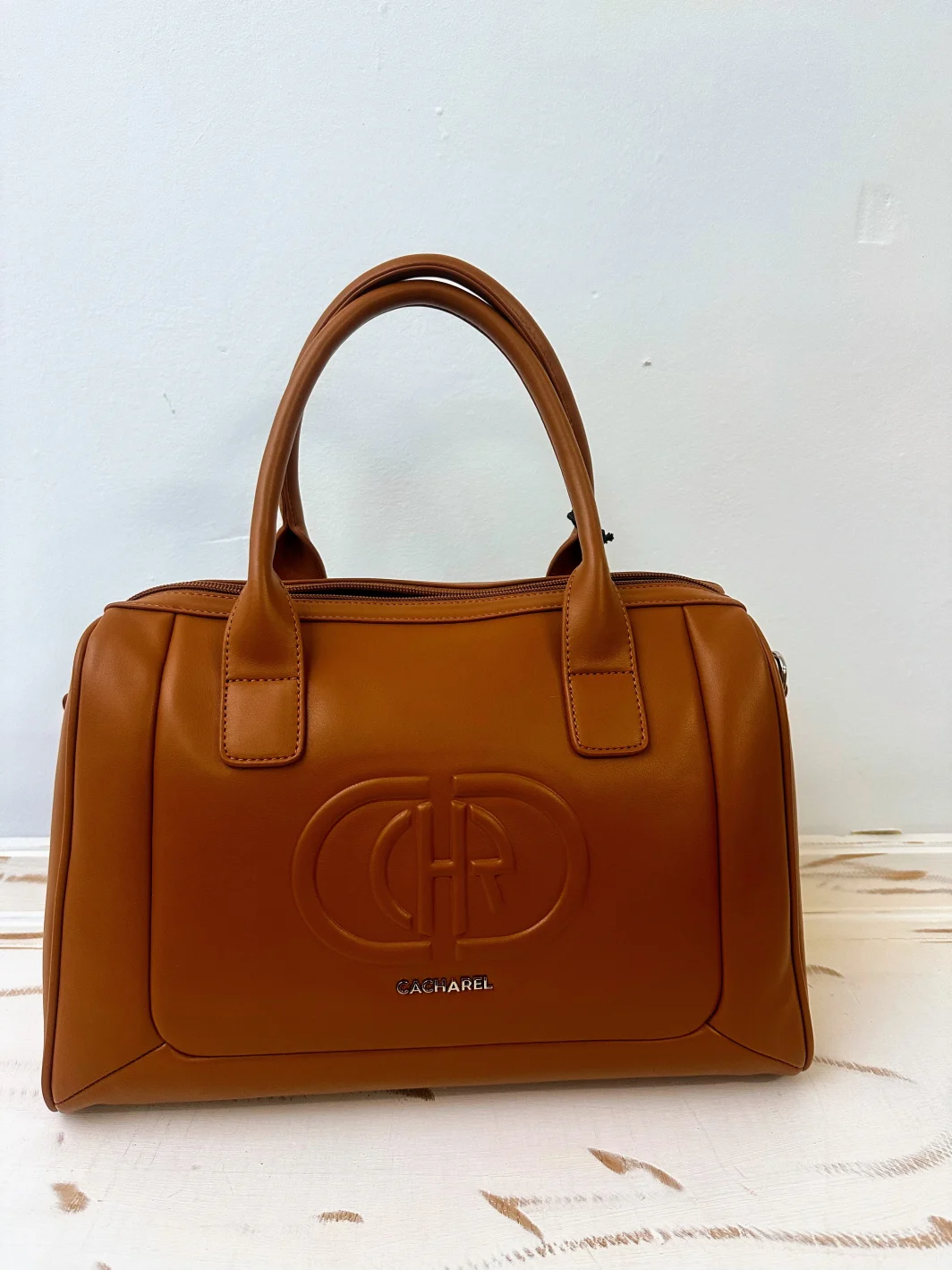 Bolso Cacharel Camel - Imagen 3