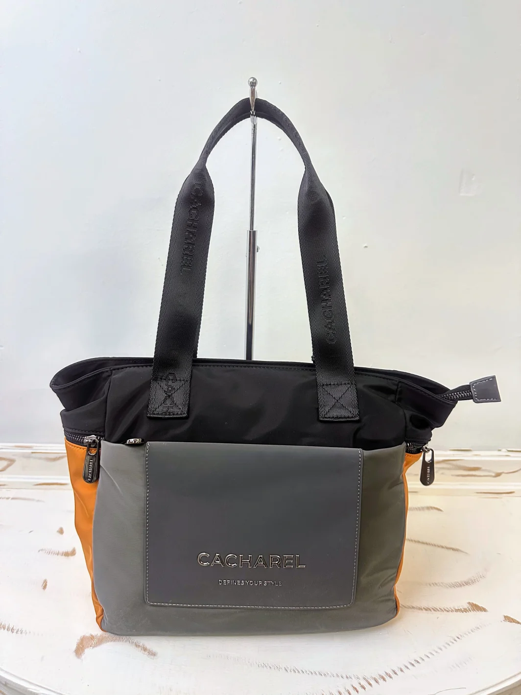 Bolso Cacharel Combinado Shopper - Imagen 3